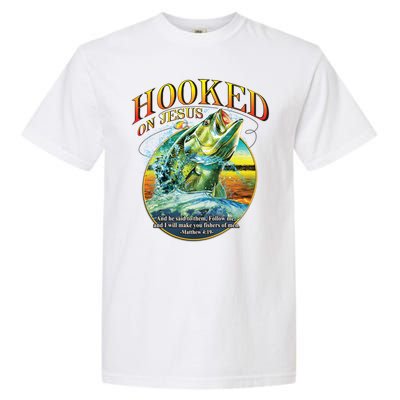 Hooked On Jesus Garment-Dyed Heavyweight T-Shirt