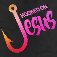 Hooked On Jesus Fish Hook Cool Comfort Performance Bucket Hat