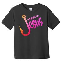 Hooked On Jesus Fish Hook Toddler T-Shirt