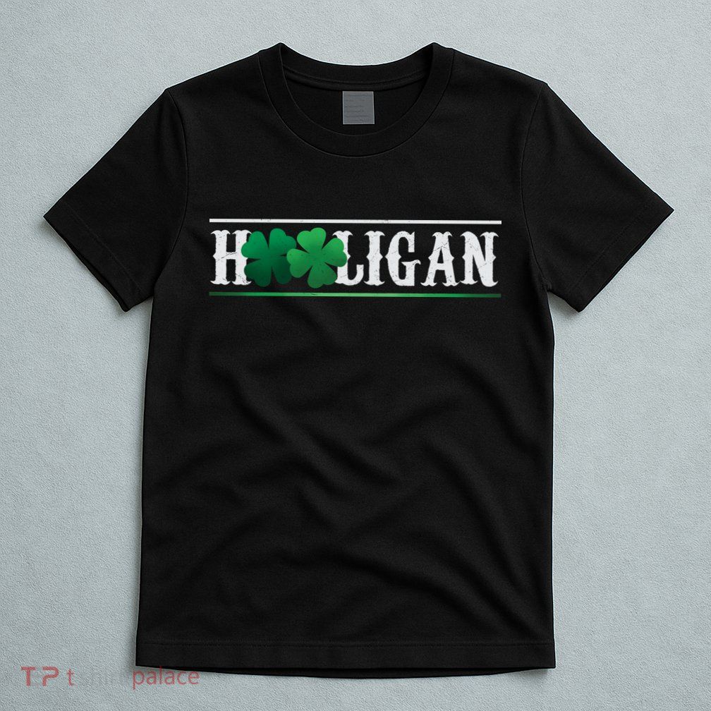 Hooligan Irish Clover St. Patrick's Day T-Shirt