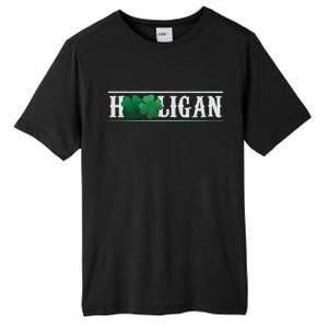 Hooligan Irish Clover St. Patrick's Day Tall Fusion ChromaSoft Performance T-Shirt