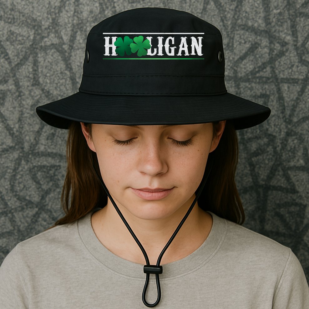 Hooligan Irish Clover St. Patrick's Day Bucket Hat