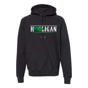 Hooligan Irish Clover St. Patrick's Day Premium Hoodie