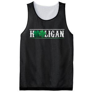 Hooligan Irish Clover St. Patrick's Day Mesh Reversible Basketball Jersey Tank