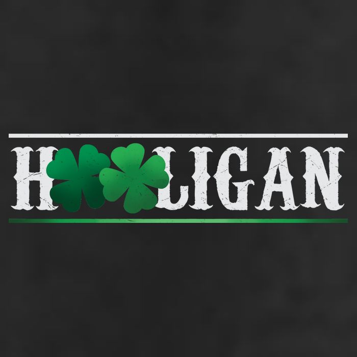 Hooligan Irish Clover St. Patrick's Day 25L Jumbo Tote