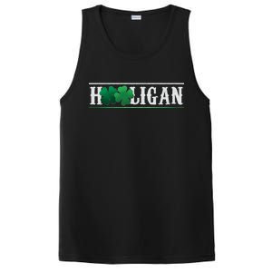 Hooligan Irish Clover St. Patrick's Day PosiCharge Competitor Tank