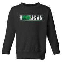 Hooligan Irish Clover St. Patrick's Day Toddler Sweatshirt