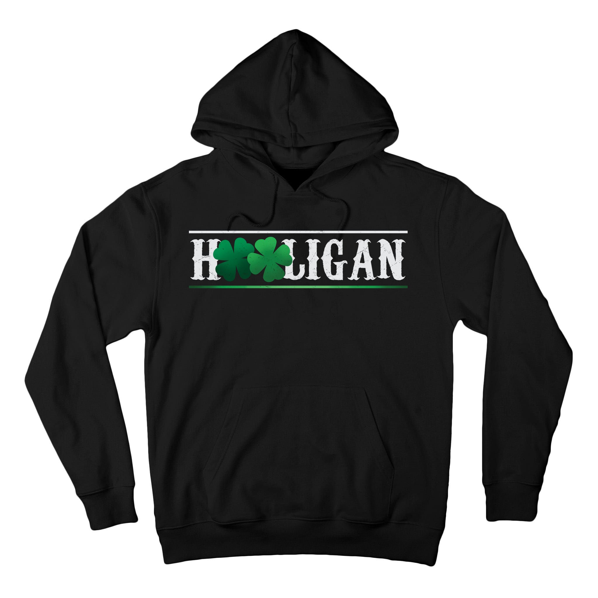 Hooligan Irish Clover St. Patrick's Day Tall Hoodie