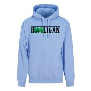 Hooligan Irish Clover St. Patrick's Day Unisex Surf Hoodie