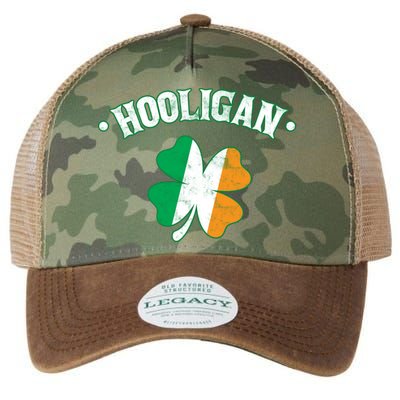 Hooligan Shamrock Ireland Flag Legacy Tie Dye Trucker Hat