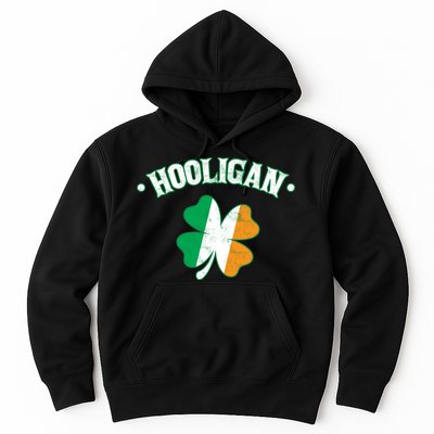 Hooligan Shamrock Ireland Flag Hoodie