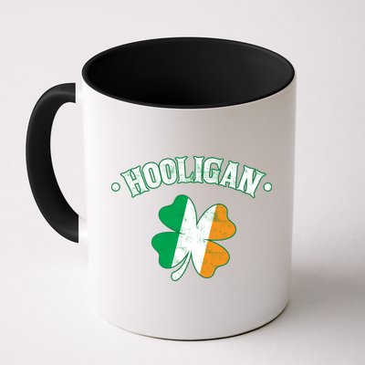 Hooligan Shamrock Ireland Flag Mug