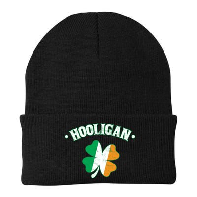 Hooligan Shamrock Ireland Flag Beanie