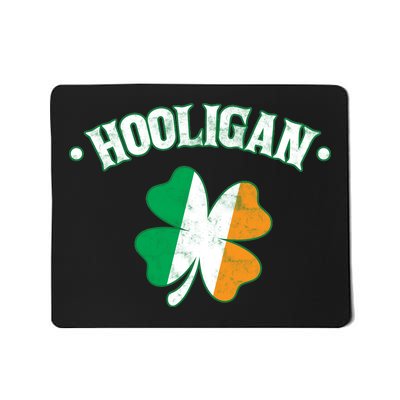 Hooligan Shamrock Ireland Flag Mousepad