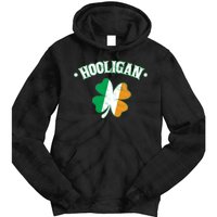 Hooligan Shamrock Ireland Flag Tie Dye Hoodie