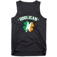 Hooligan Shamrock Ireland Flag Tank Top