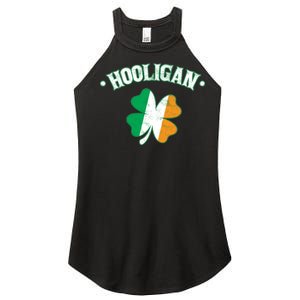 Hooligan Shamrock Ireland Flag Women's Perfect Tri Rocker Tank