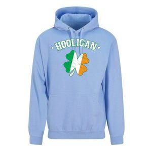 Hooligan Shamrock Ireland Flag Unisex Surf Hoodie