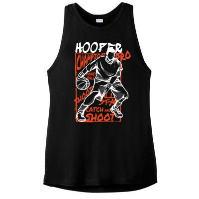 Hooper Basketball Pro Ladies PosiCharge Tri-Blend Wicking Tank