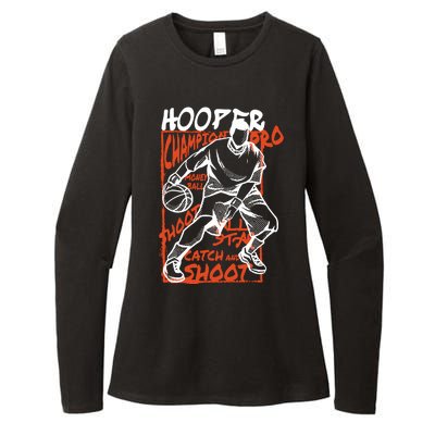 Hooper Basketball Pro Womens CVC Long Sleeve Shirt