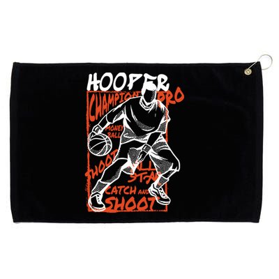 Hooper Basketball Pro Grommeted Golf Towel