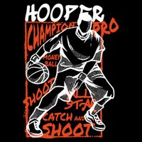 Hooper Basketball Pro Cropped Pullover Crew