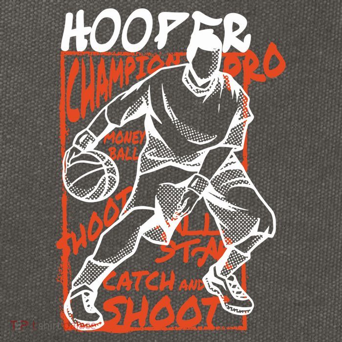 Hooper Basketball Pro Cotton Canvas Backpack