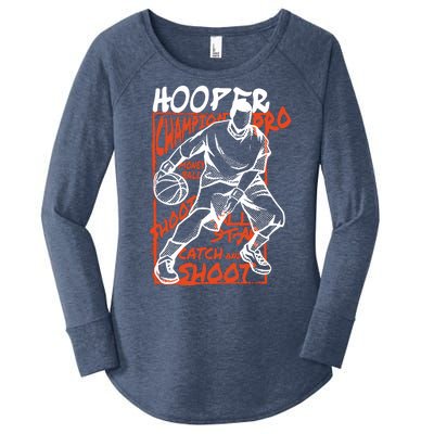 Hooper Basketball Pro Women's Perfect Tri Tunic Long Sleeve Shirt