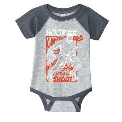 Hooper Basketball Pro Infant Baby Jersey Bodysuit