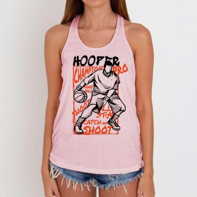 Hooper Basketball Pro Women's Knotted Racerback Tank