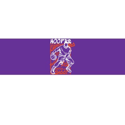 Hooper Basketball Pro Bumper Sticker