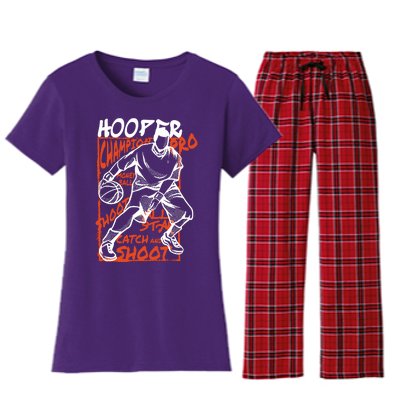 Hooper Basketball Pro Women's Flannel Pajama Set