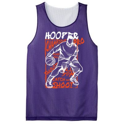 Hooper Basketball Pro Mesh Reversible Basketball Jersey Tank