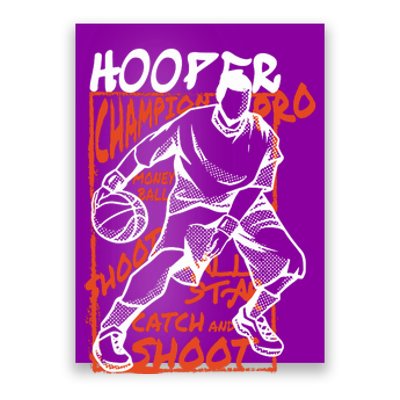 Hooper Basketball Pro Poster