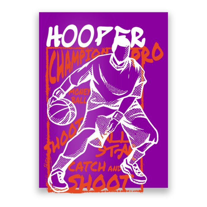 Hooper Basketball Pro Poster