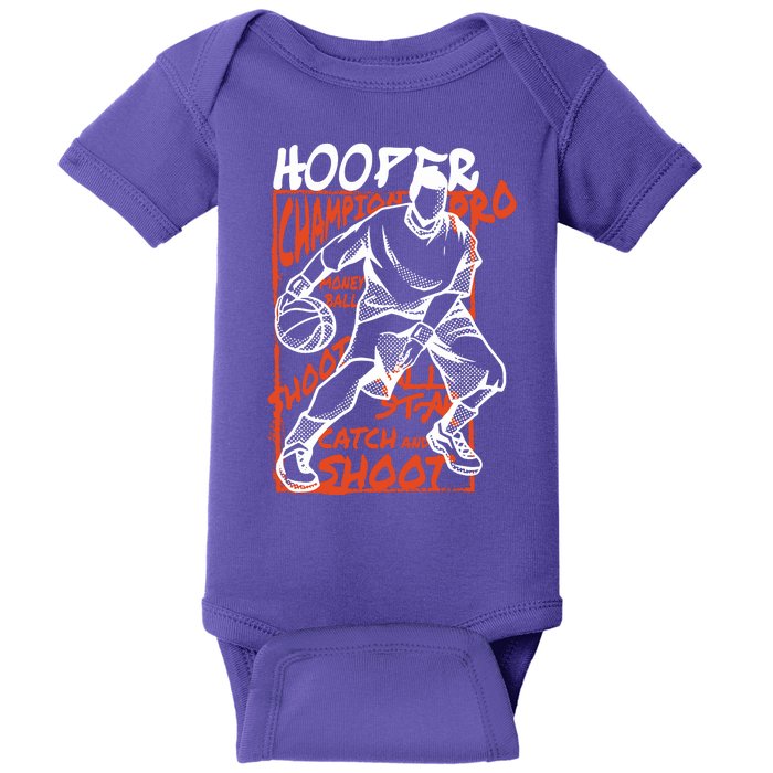 Hooper Basketball Pro Baby Bodysuit