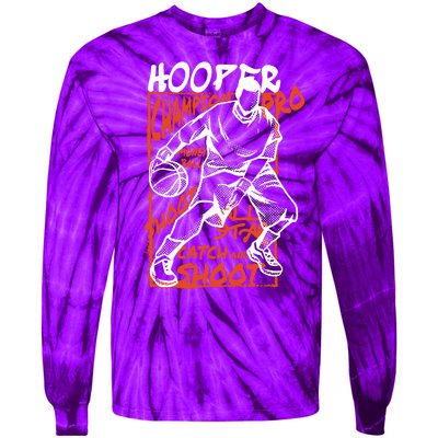 Hooper Basketball Pro Tie-Dye Long Sleeve Shirt