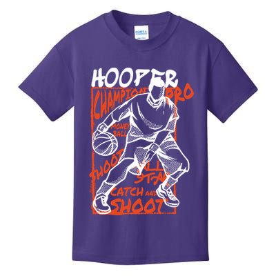 Hooper Basketball Pro Kids T-Shirt
