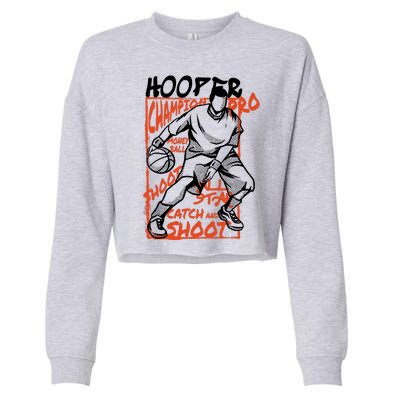 Hooper Basketball Pro Cropped Pullover Crew