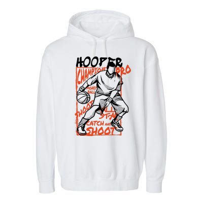 Hooper Basketball Pro Garment-Dyed Fleece Hoodie