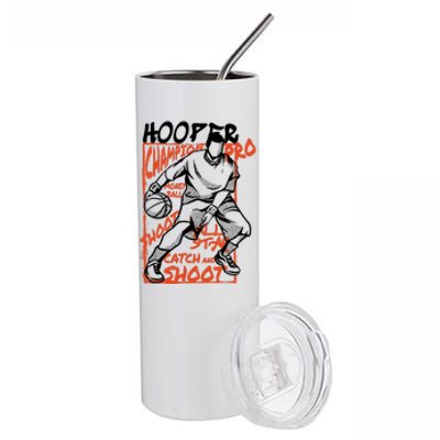 Hooper Basketball Pro Stainless Steel Tumbler