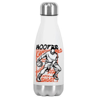 Hooper Basketball Pro Stainless Steel Insulated Water Bottle