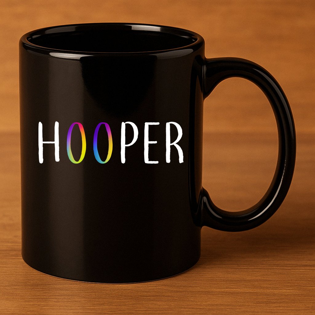 Hooper Hula Hoops 11oz C Handle Ceramic Mug