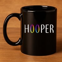 Hooper Hula Hoops 11oz C Handle Ceramic Mug