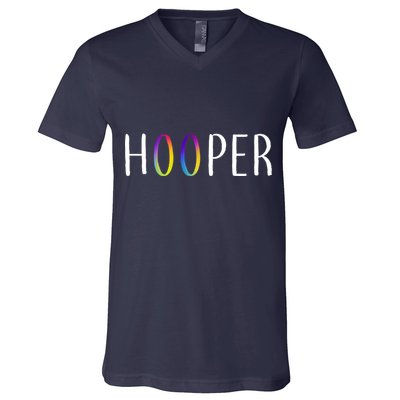 Hooper Hula Hoops V-Neck T-Shirt