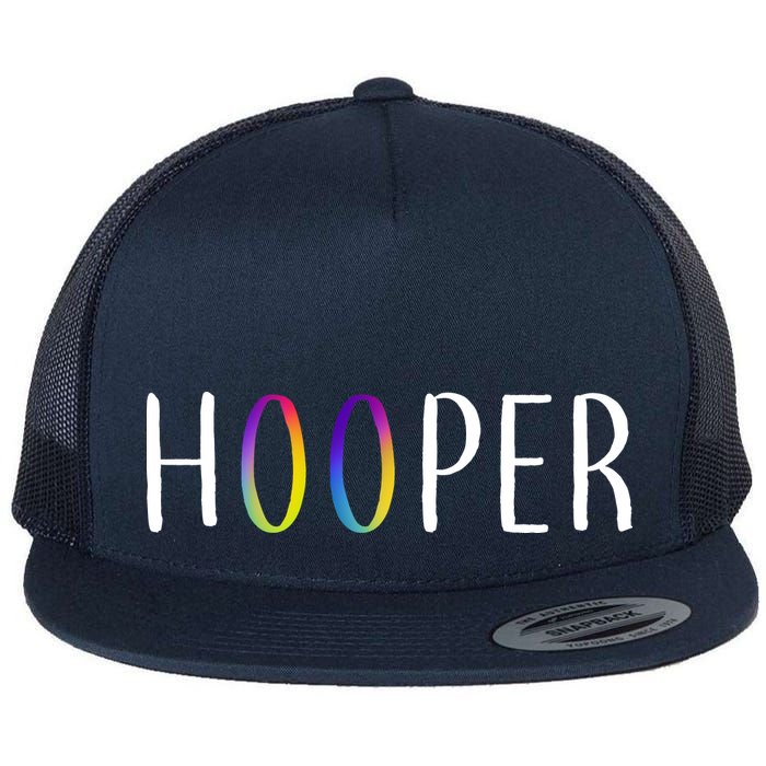 Hooper Hula Hoops Flat Bill Trucker Hat