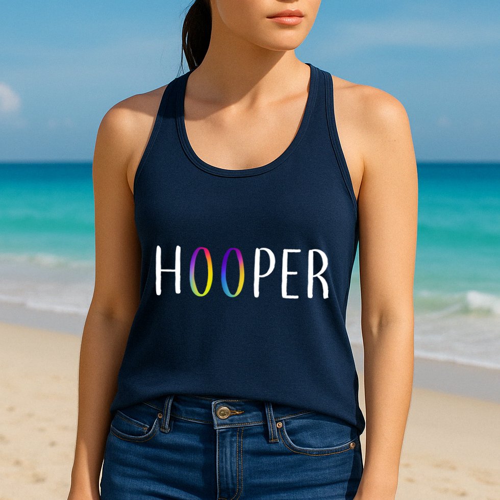 Hooper Hula Hoops Womens Tank Top