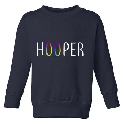 Hooper Hula Hoops Toddler Sweatshirt