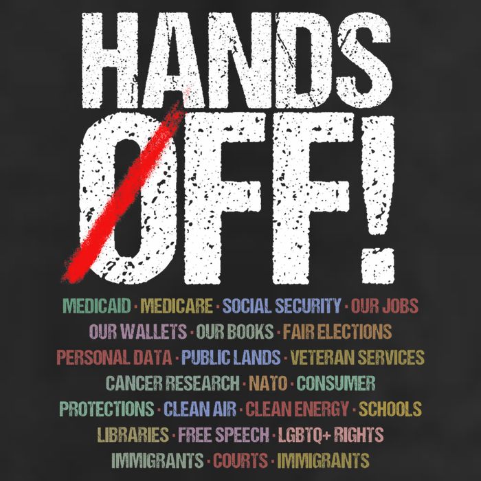 Hands Off Protest  Cool Comfort Performance Bucket Hat