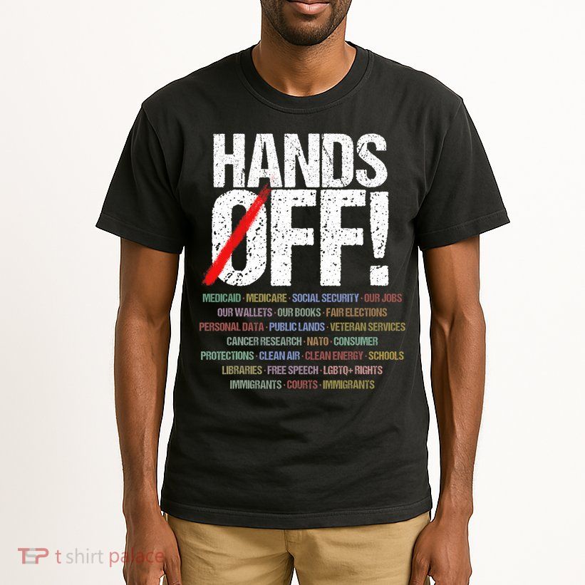 Hands Off Protest  Tall T-Shirt